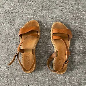 Genuine leather sandals from Greece